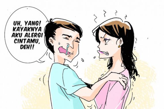 Kasihan.. Suami Keluar Ingus Saat Ciuman, Istri Cantik Minta Cerai - JPNN.COM