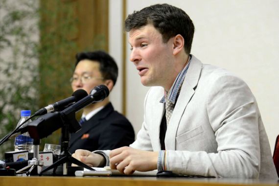 Tegang! Mahasiswa AS Dihukum 15 Tahun di Korea Utara - JPNN.COM