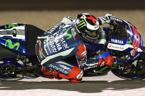 QatarGP: Lorenzo Tercepat, Rossi Cuma... - JPNN.COM