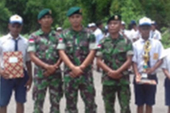 TNI HEBAT! Persiapkan Duta Generasi Muda di Perbatasan RI-Timor Leste - JPNN.COM