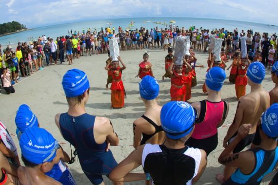 18 Negara Berpacu di Triathlon Sungailiat Babel 2016 - JPNN.COM