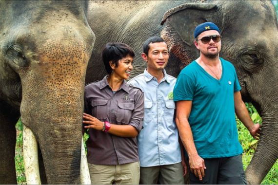 Ketika DiCaprio Terpana dengan Hewan Menggemaskan di Hutan Aceh - JPNN.COM