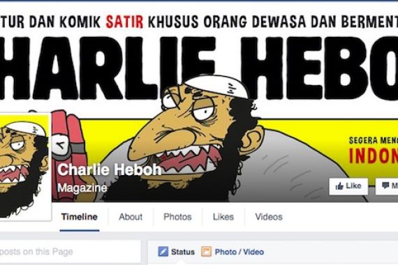 Astaga, Ngerinya Pelesetan Charlie Hebdo di Jakarta Ini - JPNN.COM