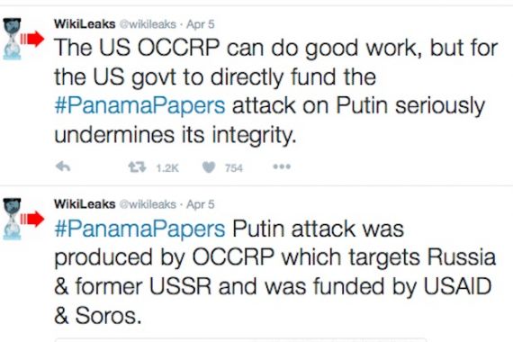 Wikileaks Tuding George Soros Danai Panama Papers - JPNN.COM