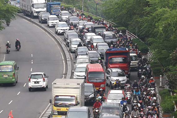 Proyek Pembangunan Jalan Layang Semanggi, Polisi Klaim gak Bikin Macet - JPNN.COM