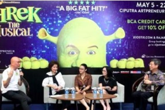 Yuk, Nonton Shrek The Musical, Ada Diskon 10 Persen... - JPNN.COM