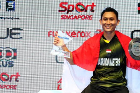 Wow! Sony Juara di Singapore Open "karena" Lin Dan - JPNN.COM