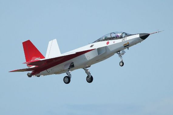 Lihatlah Foto Ini, Pesawat Siluman Pertama Milik Jepang - JPNN.COM