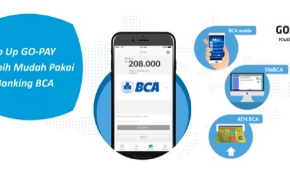 Yuk! Top Up GO-PAY dari GO-JEK Pakai e-Banking BCA - JPNN.COM