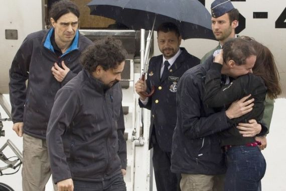 Akhirnya Tiga Jurnalis Spanyol Dibebaskan Teroris Suriah - JPNN.COM
