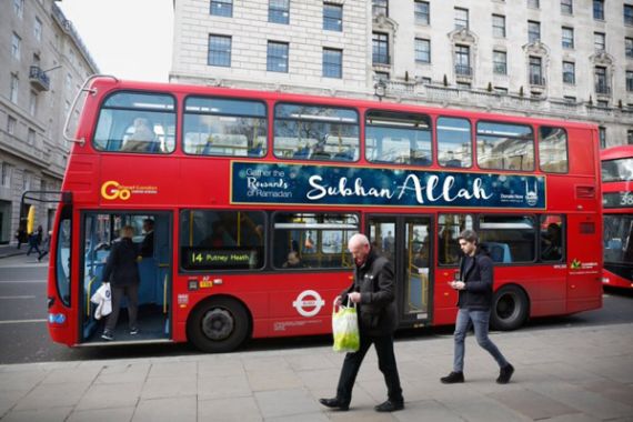 Oh Indahnya..Iklan Memuji Allah Berseliweran di London - JPNN.COM