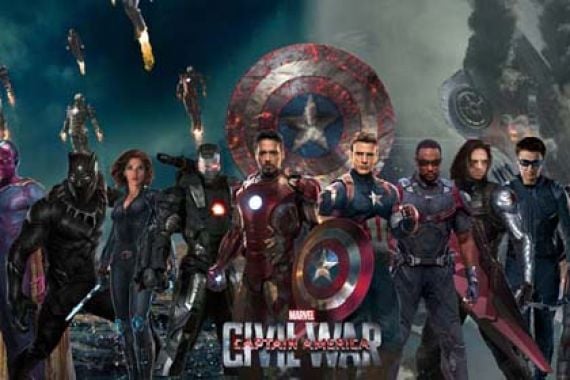 Captain America: Civil War Catat Pendapatan Rp 9,1 Triliun - JPNN.COM