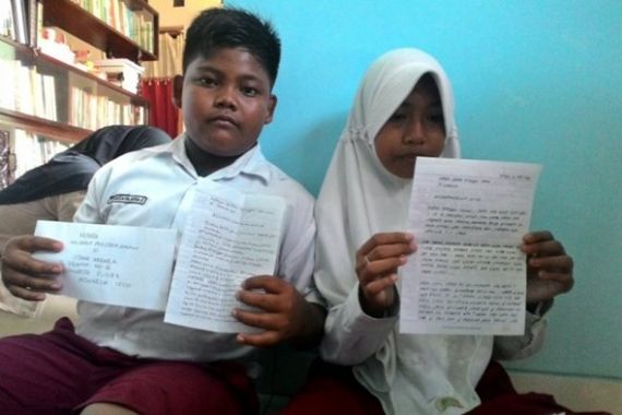 Mengharukan! Surat Anak Nelayan untuk Presiden Jokowi - JPNN.COM