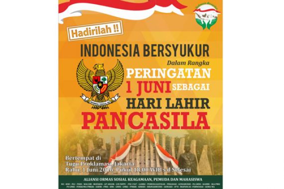 Indonesia Bersyukur, Ormas Gelar Apel - JPNN.COM