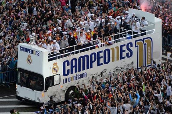 SAH! Madrid jadi Ibu Kota Sepak Bola Eropa - JPNN.COM