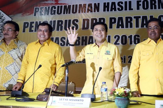 RESMI! Inilah Nama Kepengurusan Partai Golkar Era Novanto - JPNN.COM