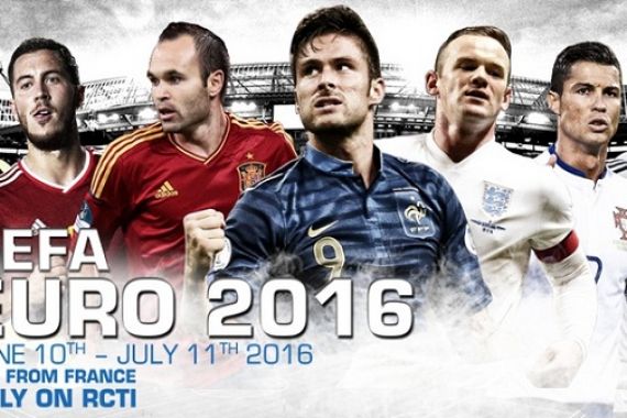 Simak! Inilah Jadwal Siaran Televisi Pertandingan Euro 2016 - JPNN.COM