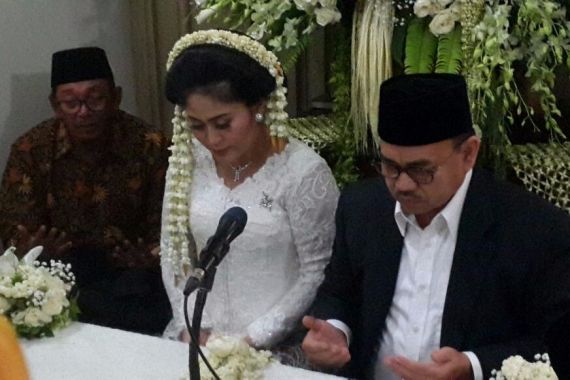 Sah! Menteri Sudirman Said Resmi Nikahi Janda Cantik - JPNN.COM