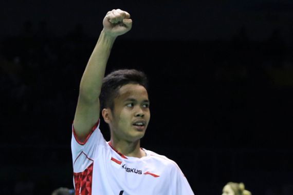 Eeaa! Huu! Eeaaa! Ginting Lolos ke Perempat Final - JPNN.COM