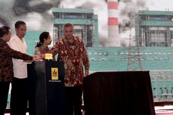 Perkuat Sistem Jakarta-Banten, Jokowi Lakukan Groundbreaking PLTU Lontar - JPNN.COM