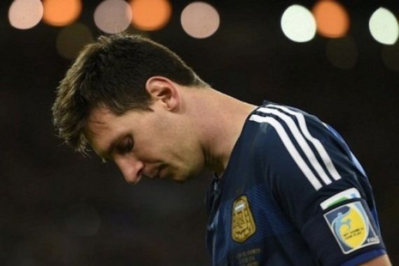 Terungkap! Lionel Messi Frustrasi Usai Final Piala Dunia 2014 - JPNN.COM