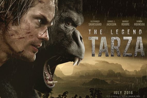 Warner Bros Rilis Trailer Film The Legend of Tarzan - JPNN.COM