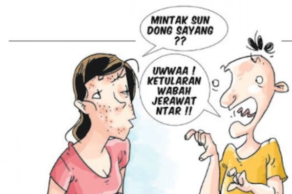Suami Jahat, 5 Tahun Tak Cium Istri Gara-gara Jerawat - JPNN.COM