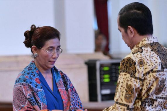 Puji Bu Susi, Jokowi: Coba Bandingkan dengan Negara Lain - JPNN.COM