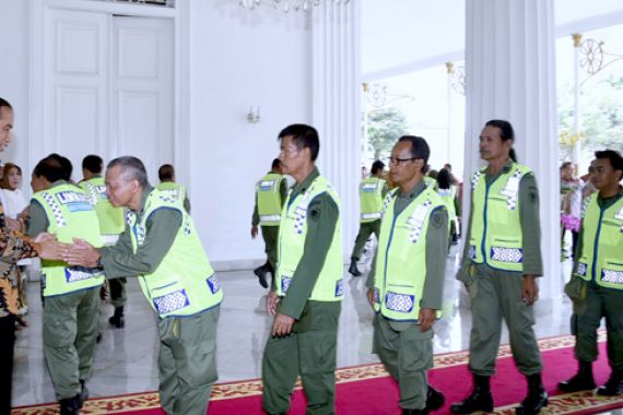 Jokowi dan Sri Sultan Open House di Gedung Agung - JPNN.COM