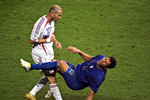 Ini yang Diucap Materazzi Sebelum Ditanduk Zidane - JPNN.COM