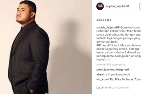 Mike Mohede Selalu Buat Sophia Latjuba Terkesima - JPNN.COM