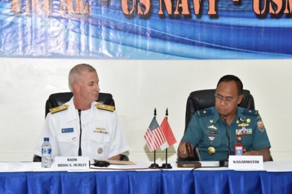 Angkatan Laut Indonesia - Amerika Unjuk Kehebatan Peralatan Tempur - JPNN.COM