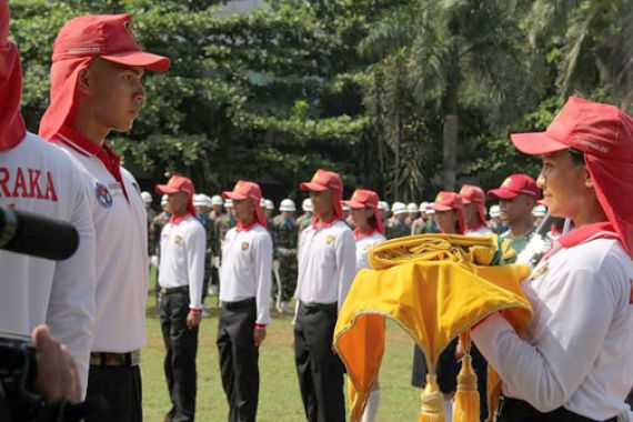 Latihan Upacara Gabungan, Persiapan Paskibraka Terus Dimatangkan - JPNN.COM