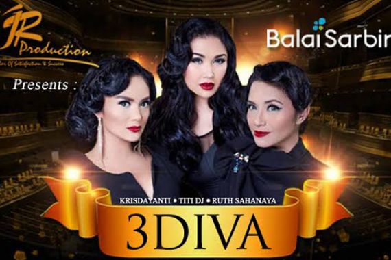 Ada 7 Kelas Tiket Konser Eksklusif 3 Diva, Minat? - JPNN.COM