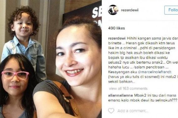 Dewi Rezer Curhat soal Anak, Marcellino Bilang... - JPNN.COM