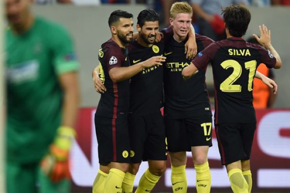 Aguero Hattrick, City Ngamuk di Bucharest - JPNN.COM