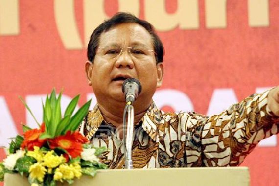 Doa Anak Buahnya Bikin Gempar, Begini Reaksi Prabowo - JPNN.COM