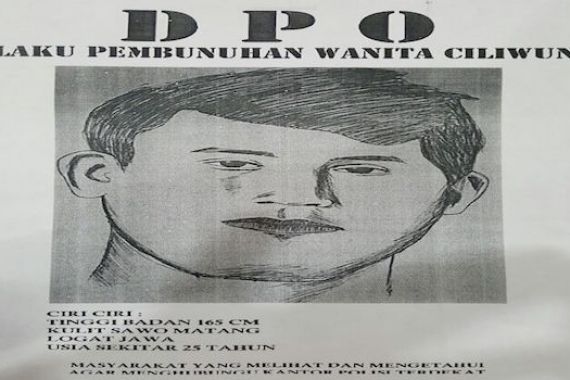 Ini Sketsa Wajah Pembunuh ‎Ibu Hamil yang Hanyut di Kali Ciliwung - JPNN.COM