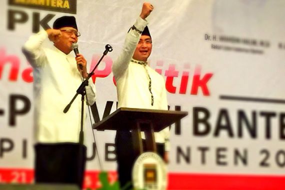 PKS Resmi Dukung Wahidin Halim-Andika Hazrumy - JPNN.COM