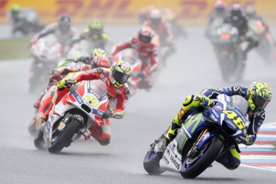 Bandel di MotoGP Ceko..Lorenzo Digeser Rossi - JPNN.COM