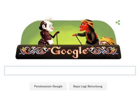 Keren! Cepot Mejeng di Google Doodle Hari Ini - JPNN.COM