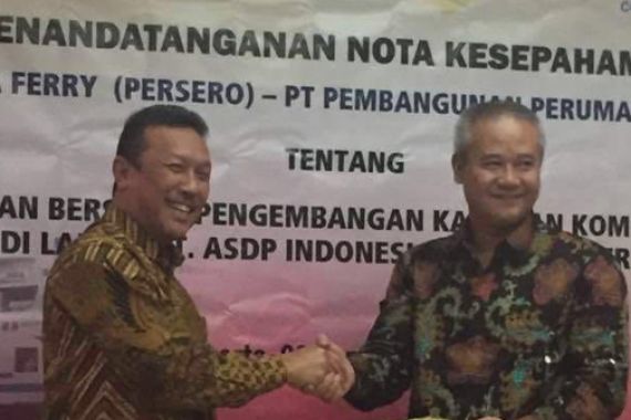 ASDP Gandeng PT PP Kembangkan Kawasan Komersial - JPNN.COM
