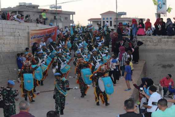 Kontingen Garuda di Lebanon Meriahkan Traditional Event - JPNN.COM