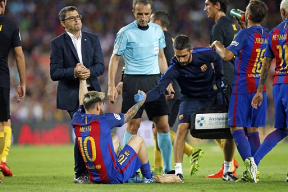 Pelatih Argentina Tidak Percaya Diagnosa Barcelona soal Cedera Messi - JPNN.COM