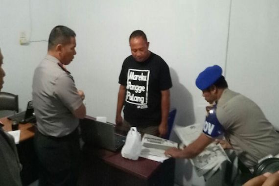 Polisi Terduga Bandar Narkoba Diciduk di KM Ratu Maria - JPNN.COM