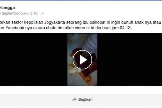 Polisi Bongkar Video Ibu Psikopat Injak Kepala Balita - JPNN.COM