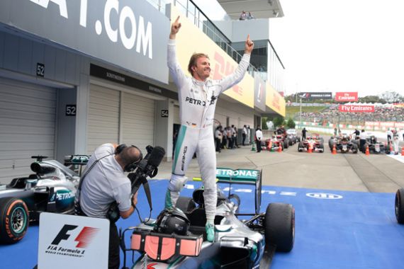 Rosberg Raja di Suzuka, Mercedes Juara Konstruktor - JPNN.COM