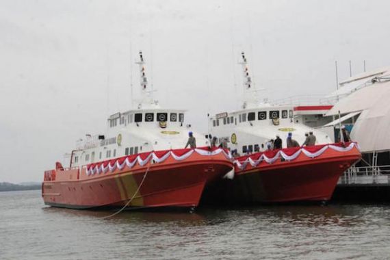 Dua Kapal Basarnas 40 Meter Buatan Batam Diluncurkan - JPNN.COM