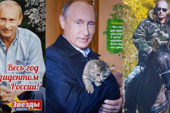 12 Pose Pesona Vladimir Putin Beredar, Satu di Antaranya Ada Unsur Bali - JPNN.COM