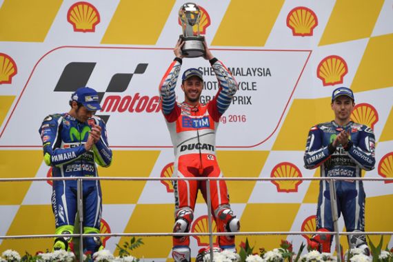 Incredible! Juara di MotoGP Malaysia, Dovizioso jadi Pemenang Kesembilan - JPNN.COM